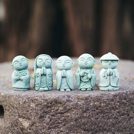 Feng Shui Monk Statue: Japanese Buddha for Luck & Harmony