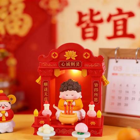 Mini-Guanyin-Buddha-Figuren: Dekoration für Reichtum und Segen