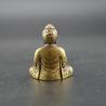 Buddha-Statue von Sakyamuni aus reinem Kupfer | Handgefertigte tibetisch-buddhistische Statue ...