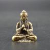 Buddha-Statue von Sakyamuni aus reinem Kupfer | Handgefertigte tibetisch-buddhistische Statue ...