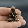 Buddha-Statue von Sakyamuni aus reinem Kupfer | Handgefertigte tibetisch-buddhistische Statue ...