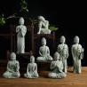 Zen Bahçesi Dekorasyonu: Akvaryumlar ve Evler İçin Yeşil Kumtaşı Buda Heykeli