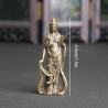 Çin Pirinç Kwan Yin Heykeli - Zarif Koleksiyonluk Buda Figürü