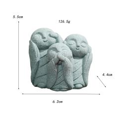 Zen-Buddha-Statue: Dekoration für Aquarium und Garten