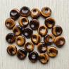 Donut-Anhänger aus Naturstein – 18 mm Perlen für Ohrringe & Schmuckherstellung...