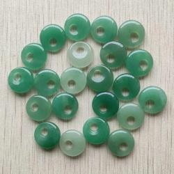 Donut-Anhänger aus Naturstein – 18 mm Perlen für Ohrringe & Schmuckherstellung...