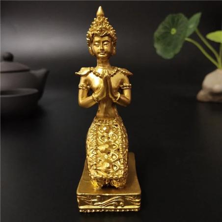 Thailand Gold Buddha Statue: Home Decor & Feng Shui