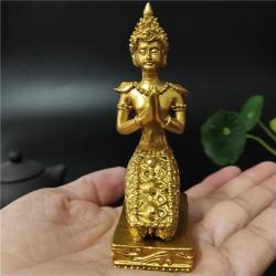 Thailand Gold Buddha Statue: Home Decor & Feng Shui
