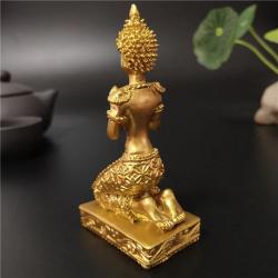 Thailand Gold Buddha Statue: Home Decor & Feng Shui