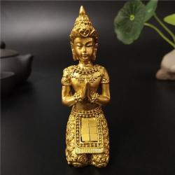 Thailand Gold Buddha Statue: Home Decor & Feng Shui