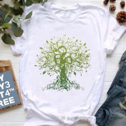 T-shirt de yoga arc-en-ciel bohème | Vêtements de méditation et chakras hippies