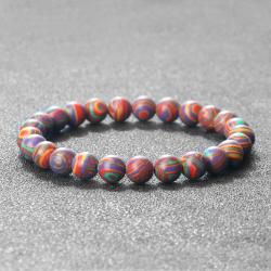 Yeşil Malakit Bileklik - 8 mm Doğal Taşlar | Reiki ve Yoga