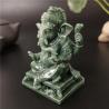 Apportez paix et prospérité : Ensemble de statues de Ganesh et de Bouddha