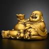 Lachender Maitreya-Buddha-Schmuck | Kupferne Yuanbao-Skulptur