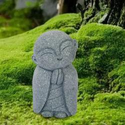 Mini Buddha Figurine: Peaceful Zen Decor for Home & Car