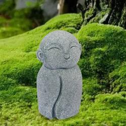 Mini Buddha Figurine: Peaceful Zen Decor for Home & Car