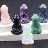 Hand Carved Lapis Lazuli Buddha Statue | Reiki Healing & Meditation