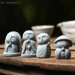 Miniatur-Buddha-Statuen für die Dekoration von Haus und Garten