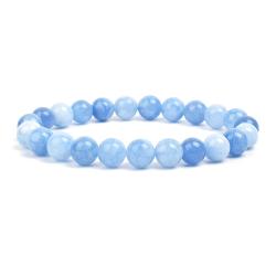 Bracelet de guérison par les cristaux : perles de pierre naturelle pour femmes et hommes