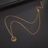 Collier Lotus en acier inoxydable - Bijoux Yoga et Bouddha