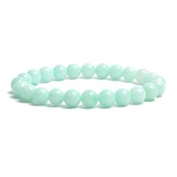 Bracelet de guérison par les cristaux : perles de pierre naturelle pour femmes et hommes
