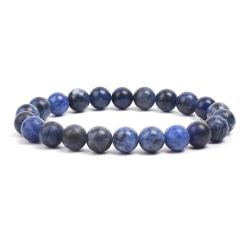 Bracelet de guérison par les cristaux : perles de pierre naturelle pour femmes et hommes