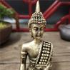 Thai Bronze Buddha Statue: Feng Shui Home Decor & Meditation