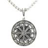 Kolovrat-Anhänger-Halskette: Slawisches Sonnenamulett & Charm