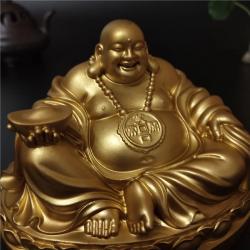 Lachende Buddha-Statue: Feng-Shui-Dekoration & Segensgeschenk