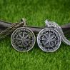 Kolovrat-Anhänger-Halskette: Slawisches Sonnenamulett & Charm