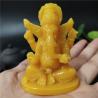 Indian Ganesha Statue | Jade Stone Elephant God Sculpture for Home