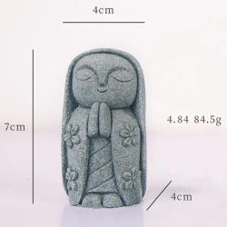 Mini Buda Heykeli Dekorasyonu: Araba ve Ev İçin Zen Atmosferi
