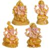 Handgefertigte Ganesha- und Buddha-Statue: Dekoration für Zuhause und Büro