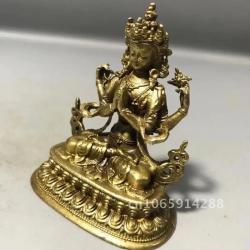 Tibetischer Avalokiteshvara Buddha Ornament | Heimdekor-Handwerk