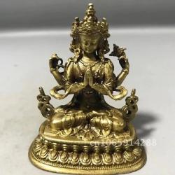 Tibetischer Avalokiteshvara Buddha Ornament | Heimdekor-Handwerk