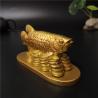 Statuette di pesci rossi Feng Shui | Statuette di animali portafortuna per l'arredamento della casa