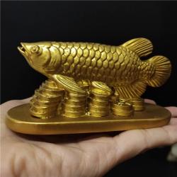 Statuette di pesci rossi Feng Shui | Statuette di animali portafortuna per l'arredamento della casa