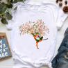 Funny Yoga T-Shirt | Womens Buddha & Chakra Graphic Tee