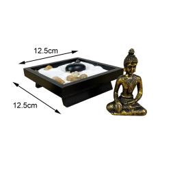 Zen-Garten-Set & Räuchergefäß – Buddha-Skulptur-Dekoration