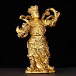 Statue dei Quattro Re Celesti in Rame Feng Shui - Decorazione per la casa