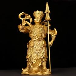 Statue dei Quattro Re Celesti in Rame Feng Shui - Decorazione per la casa