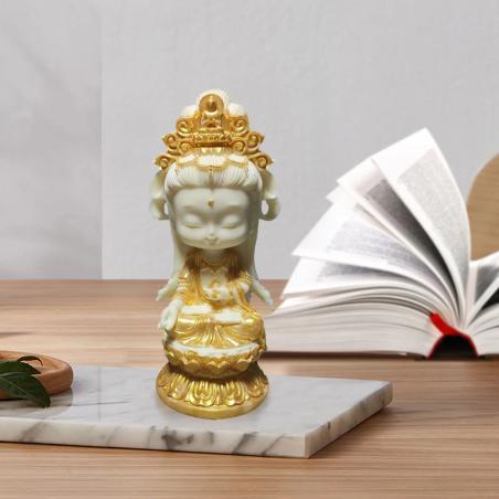 Dekorative Buddha-Statue: Meditations-Zen-Motiv für Zuhause und Auto