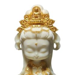Dekorative Buddha-Statue: Meditations-Zen-Motiv für Zuhause und Auto