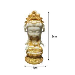 Dekorative Buddha-Statue: Meditations-Zen-Motiv für Zuhause und Auto