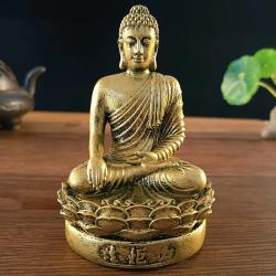 Buddha-Statue aus Bronze (Sakyamuni): Meditationsdekoration & Feng Shui