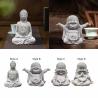 Hand-Carved Meditation Buddha Statue - Buddhism Decor