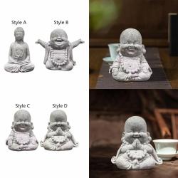 Hand-Carved Meditation Buddha Statue - Buddhism Decor