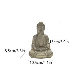 Sakyamuni Buda Heykeli: Zen Dekoru için Reçine Süsler