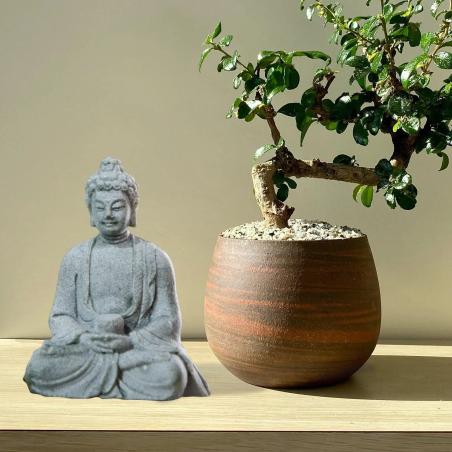 Meditierende Buddha-Statue – Wohndekoration & friedliches Ambiente