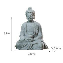 Meditierende Buddha-Statue – Wohndekoration & friedliches Ambiente